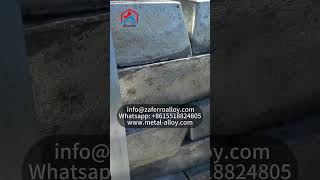 antimony sb antimony ingot news silicon ferrosilicon factory steelmaking [upl. by Deragon]