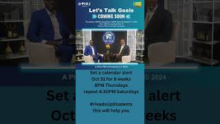 Lets Talk Goals series [upl. by Akirahc]