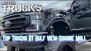 Top Trucks At Gulf View Square Mall Car Show [upl. by Isaacs298]