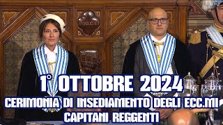 1° ottobre 2024 Cerimonia di insediamento degli Eccmi Capitani Reggenti [upl. by Einnep]