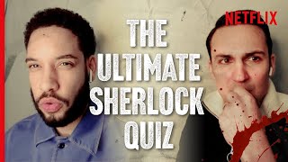 The Irregulars Cast Take The Ultimate Sherlock Holmes Quiz Play Along At Home  Netflix [upl. by Machutte]