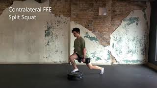 FFE Split Squat Contralateral [upl. by Ramsdell]