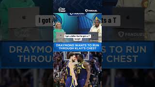 Draymond Green quotRunning Through Klay Thompsons Chestquot in Return to Golden State [upl. by Hereld]