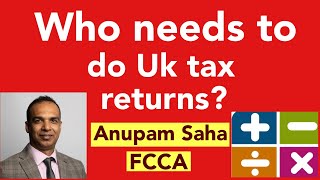 Who needs to do tax returns in the UK [upl. by Haddad]