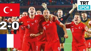 Türkiye  Fransa 20 Euro 2020 Maç Özeti Türkçe Full Hd [upl. by Katherin]