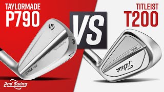 TAYLORMADE P790 vs TITLEIST T200  2023 Golf Irons Comparison [upl. by Justine135]