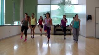 Live It Up  JLo ft Pitbull  Zumba [upl. by Ateekal]