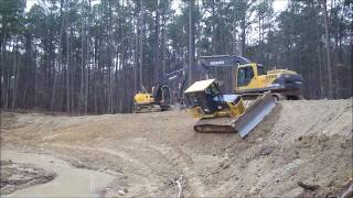 Dozer Grading a 21 slope [upl. by Enawtna]