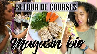 FOOD HAUL 2 CE QUON ACHÈTE EN MAGASIN BIO  2 RECETTES 🌿 [upl. by Talanta]