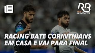 Racing venceu o Corinthians de virada por 2 a 1  Jornal Primeira Hora [upl. by Luelle984]