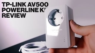 TPLINK AV500 Powerline Kit Review  Get Ethernet Anywhere [upl. by Belshin380]