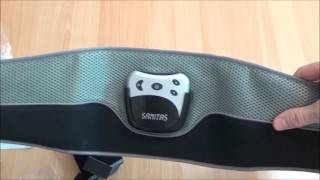 Unboxing and Review Sanitas SEM 35 EMS toning belt [upl. by Shepperd]