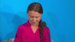 Discurso na íntegra de Greta Thunberg nas Nações Unidas [upl. by Nole917]