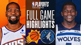 6 SUNS at 3 TIMBERWOLVES  FULL GAME 1 HIGHLIGHTS  April 20 2024 [upl. by Netsew]