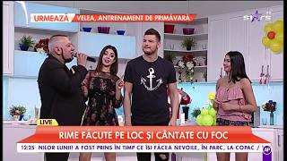 Rime făcute pe loc Biloi din Mangalia show total la Star Matinal [upl. by Worth]