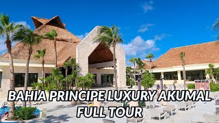 🌴🌴 BAHIA PRINCIPE LUXURY AKUMAL FULL TOUR 2021  MEXICO [upl. by Louanna887]