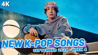 NEW KPOP SONGS  SEPTEMBER 2024 WEEK 4 [upl. by Sundberg]