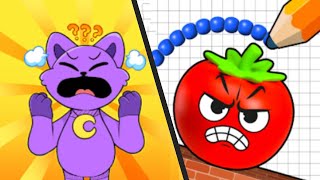 HELP MONSTER TRICKY PUZZLE vs DRAW TO SMASH FUNNY PUZZLE  Max UPDATE Satisfying Gameplay [upl. by Llebyram]