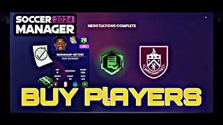 How To buy Players for CHEAP in SM24  Soccer Manager 2024 [upl. by Anol635]