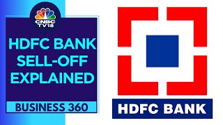 HDFC Bank Shares Fall The Most In 3 Years Latha Venkatesh Explains Why  CNBC TV18 [upl. by Ashlin]