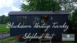 Blackdown Heritage Turnkey Shepherd Hut [upl. by Ahseim]