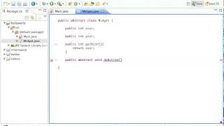 Java Abstract Classes Tutorial [upl. by Ortrud]