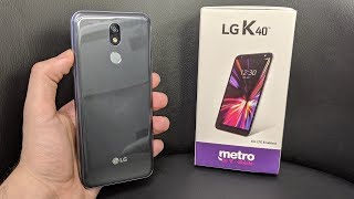 LG K40 Unboxing amp Impressions [upl. by Rosane]