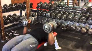 Close Grip Dumbbell Tricep Press [upl. by Ridan]