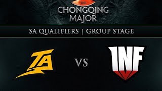 ThunderP vs Infamous Game 1  Chongqing Major SA Qualifier Group Stage w Grant Capitalist Blitz [upl. by Nhojleahcim]