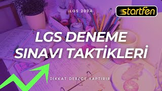 LGS DENEME SINAVI TAKTİKLERİ 💪 Netlerimiz Nasıl Hızlı Arttırabilirim  BAŞARI ZAMANI 🔥 [upl. by Willdon]