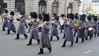 NEW Band of The Honourable Artillery Company Lord Mayors Show 2024 [upl. by Lang]