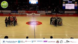 Liga Guerreras Iberdrola Cuartos de Final Ida Conservas Orbe Bm Porriño  Atticgo Bm Elche [upl. by Settera748]