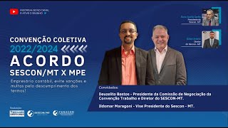 Convenção Coletiva de Trabalho do setor de contabilidade de 20222024 [upl. by Yellac402]