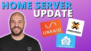 My Home Server Update  Unraid Proxmox HomeAssistant and More [upl. by Onibas]