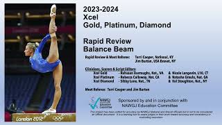 XCEL Beam Rapid Review Gold Platinum Diamond Divisions [upl. by Rediah910]