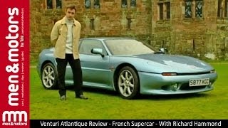 Venturi Atlantique Review  French Supercar  With Richard Hammond [upl. by Suirtemed460]