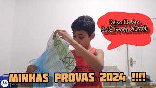 Minhas Provas 2024™ Será que eu fui bem nas provas [upl. by Enelyw346]