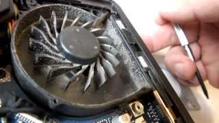 Naprawa Laptopaczyszczenie wentylatoraLaptop Repair Cleaning the fan [upl. by Bbor305]