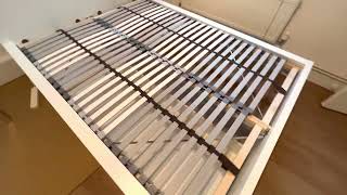 IKEA Malm Double Bed with lonset slats built by PP Flatpack Youtuber [upl. by Julissa708]