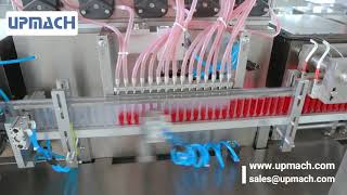 High speed monodose machine plastic ampoule filling sealing machine [upl. by Ibbison462]