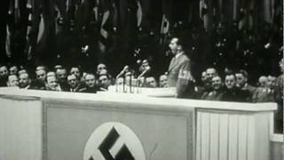 1943 Goebbels fordert den quotTotalen Kriegquot [upl. by Ybot]