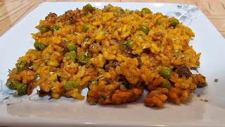 Arroz con Calamares en Salsa Americana en Airfryer [upl. by Gilbert713]