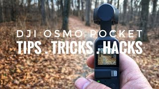 DJI Osmo Pocket Tips and Tricks [upl. by Nnylharas]