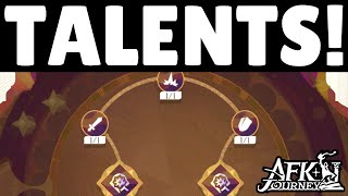 Reviewing ALL Faction Talent Tree SKILLS CeleHypo Tree Is TOO STRONG AFK Journey [upl. by Leticia394]