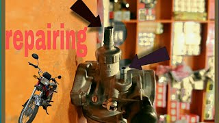 HONDA CD70 MOTORCYCLE carburetor setting👉😲👉😎🖒 like and subscribe my channel 🤗🤗💖💗 [upl. by Rede]