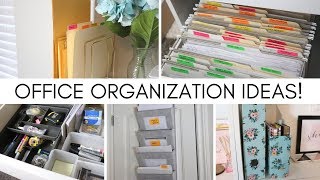 OFFICE ORGANIZATION IDEAS [upl. by Imuy]