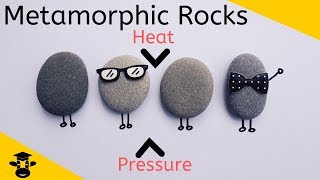 Metamorphic rock examples  Rocks formed from heat and pressure [upl. by Mayce]