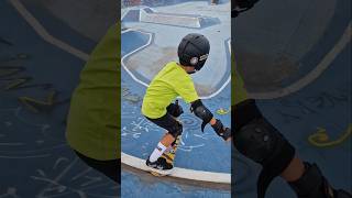 JOÃO DROPANDO DA RAMPA skate sk8kids shorts skateboard [upl. by Ycrad]