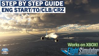 PMDG 737 Takeoff to Cruise Walkthrough  MSFS Tutorial [upl. by Ysdnil]