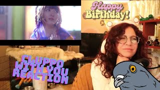 cluppo  With you Official Music Video REACTION Happy Birthday Miku [upl. by Ahsinirt]